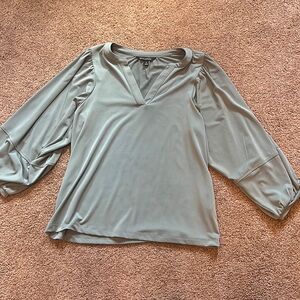 Banana Republic 3/4 sleeve blouse. Army green. Size small.